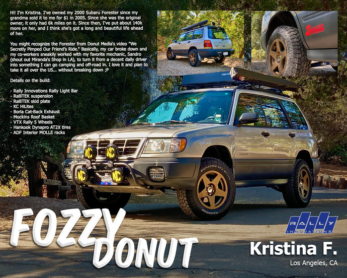 December 2024 - Kristina F. // Fozzy Donut