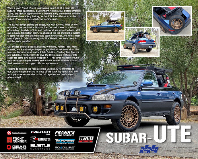 March 2022 - Rally Innovations // Subar-Ute