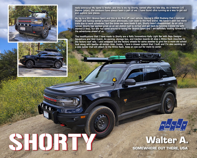 May 2022 - Walter A. // Shorty